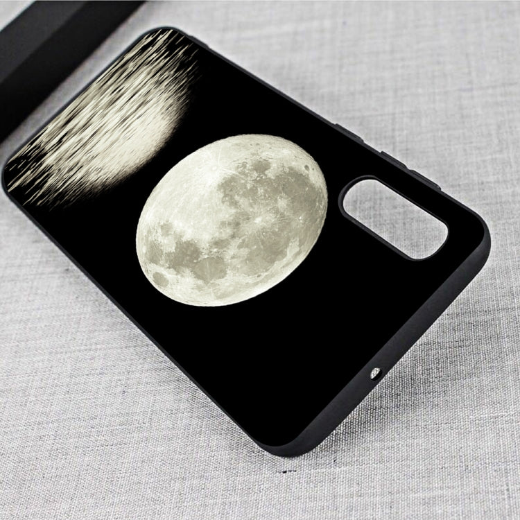 Moon Painted Pattern Soft TPU Case for Galaxy A50