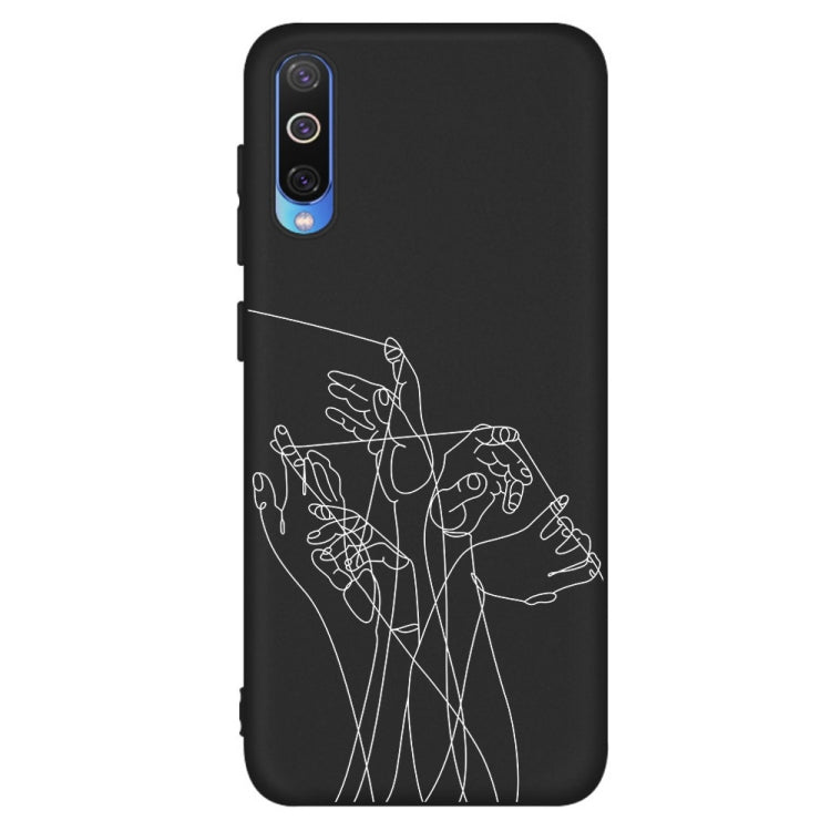 Five Hands Painted Pattern Soft TPU Case for Galaxy A50