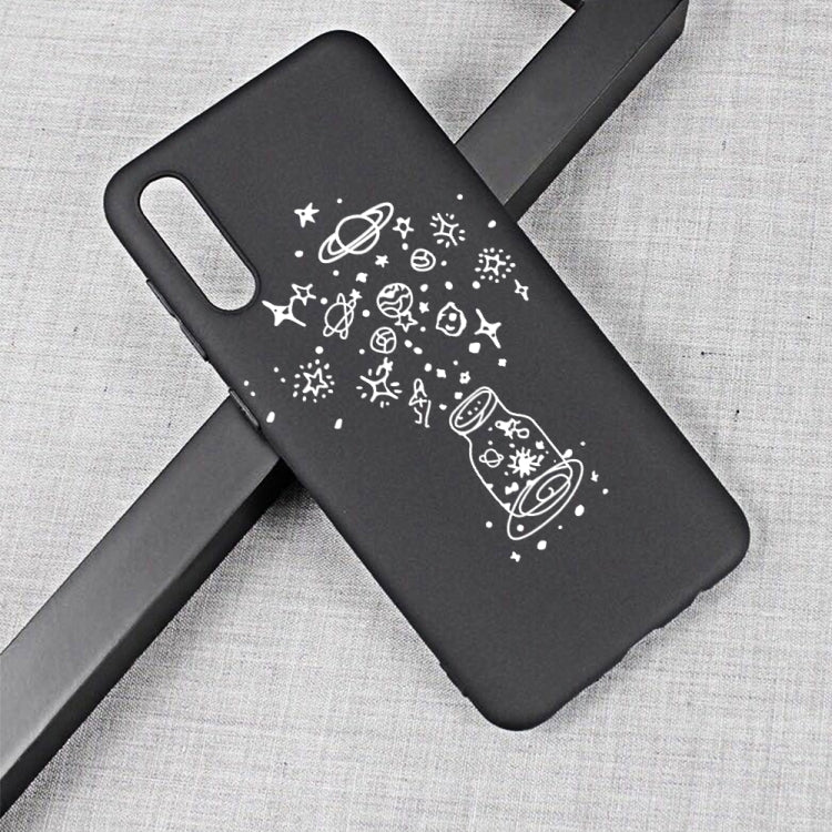 Wishing Bottle Painted Pattern Soft TPU Case for Galaxy A50