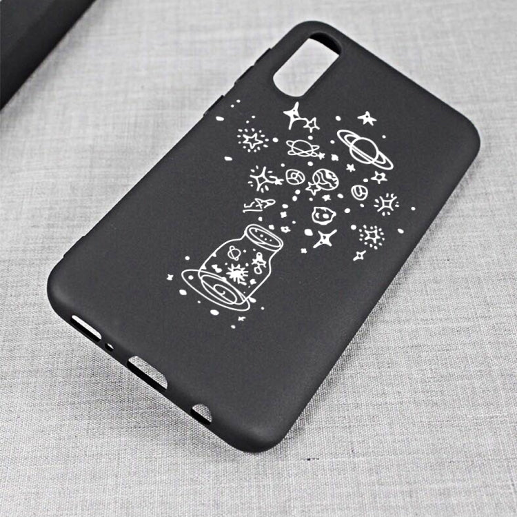 Wishing Bottle Painted Pattern Soft TPU Case for Galaxy A50