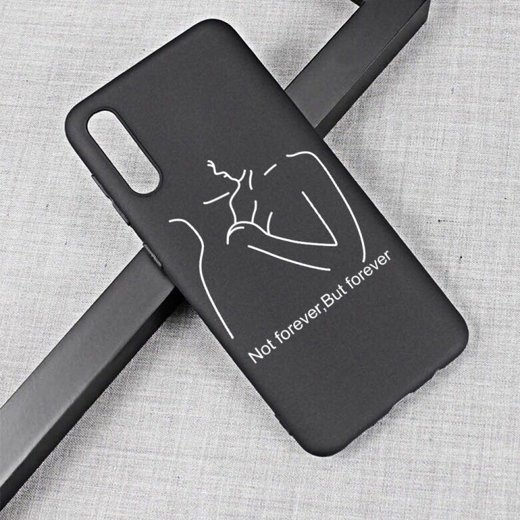 Distance Painted Pattern Soft TPU Case for Galaxy A50