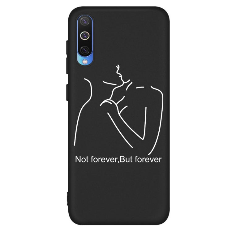 Distance Painted Pattern Soft TPU Case for Galaxy A50