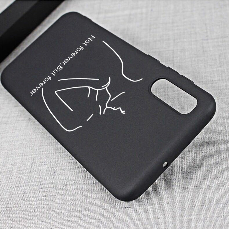 Distance Painted Pattern Soft TPU Case for Galaxy A50