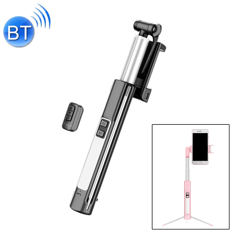 CYKE A18 Multifunction One-piece Wireless Bluetooth Selfie Stick with Double Fill light & Tripod & Remote Control, Maximum Stretching Length: 110cm