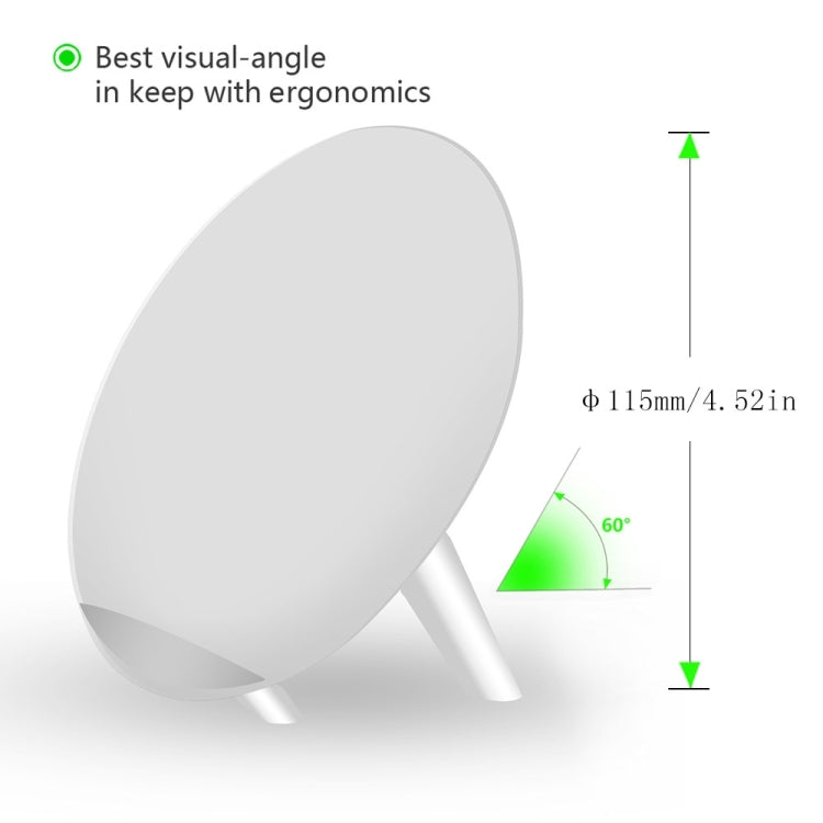 K10-5W 5V 1A Wireless Charging Transmitter Charger, For iPhone 8 / 8 Plus / X &  Galaxy Note8 / S8+ /S8 / Note5 / S7 Edge / S7 / S6 Edge Plus / S6 Edge / S6