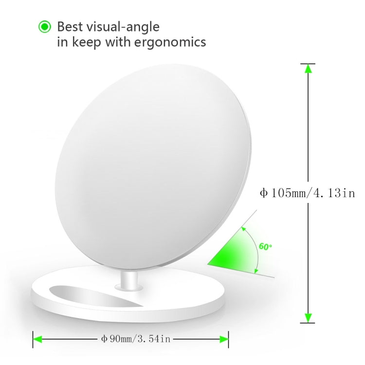 Q8-5W 5V 1A Wireless Charging Transmitter Charger, For iPhone 8 / 8 Plus / X &  Galaxy Note8 / S8+ /S8 / Note5 / S7 Edge / S7 / S6 Edge Plus / S6 Edge / S6