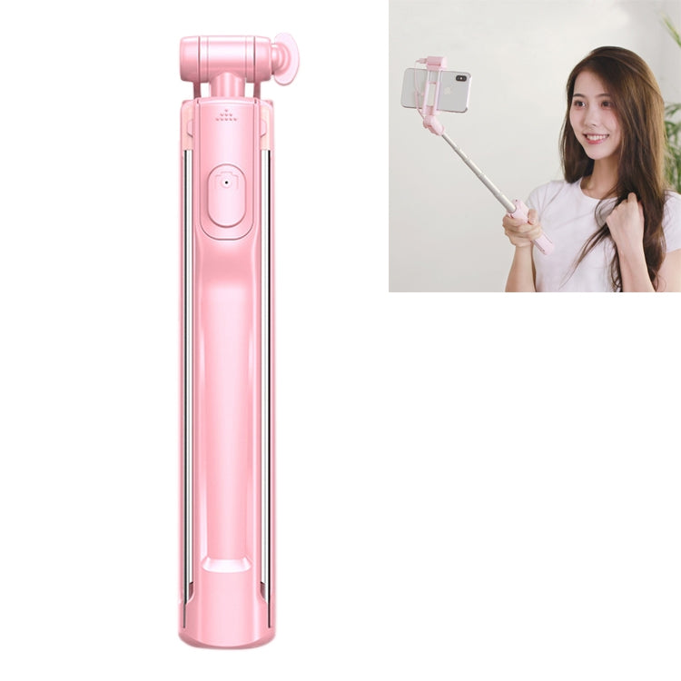 CYKE A19 Multifunction One-piece Wireless Bluetooth Selfie Stick with Single Fill light & Tripod & Remote Control, Maximum Stretching Length: 160cm