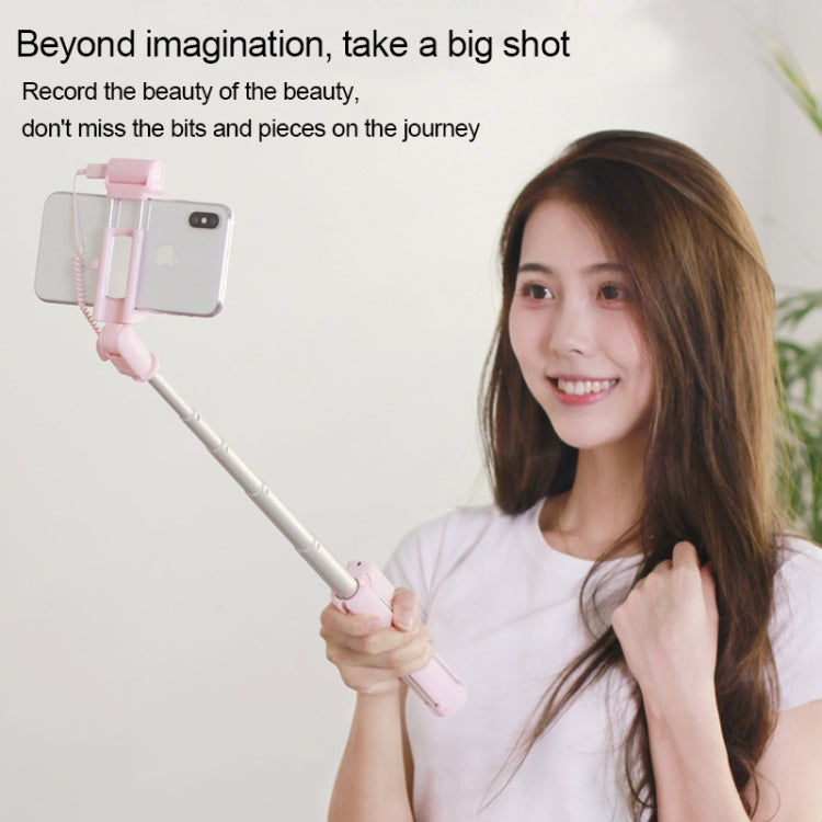 CYKE A19 Multifunction One-piece Wireless Bluetooth Selfie Stick with Single Fill light & Tripod & Remote Control, Maximum Stretching Length: 160cm