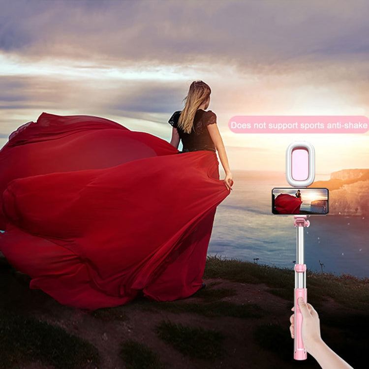 CYKE A17D One-piece Multi-function Bluetooth Selfie Stick for Mobile Phones under 6 inch, with Rechargeable Remote Control & Independent Fill Light & Tripod