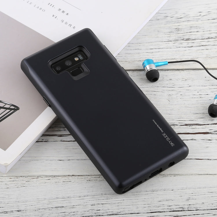 GOOSPERY Sky Slide Bumper TPU + PC Case for Galaxy Note9,with Card Slot