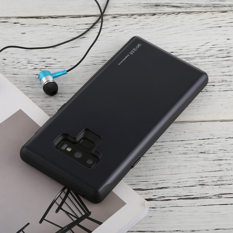 GOOSPERY Sky Slide Bumper TPU + PC Case for Galaxy Note9,with Card Slot