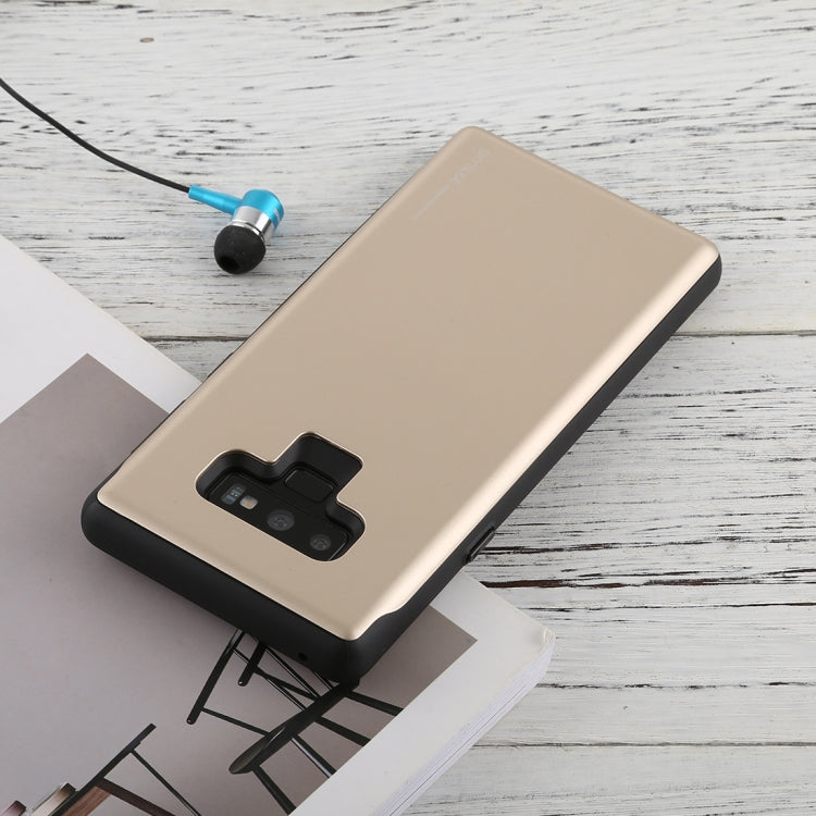 GOOSPERY Sky Slide Bumper TPU + PC Case for Galaxy Note9,with Card Slot