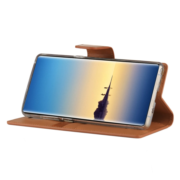 GOOSPERY SONATA DIARY for Galaxy Note 8 Business Style Magnetic Clasp Horizontal Flip Leather Case with Holder & Card Slots & Wallet