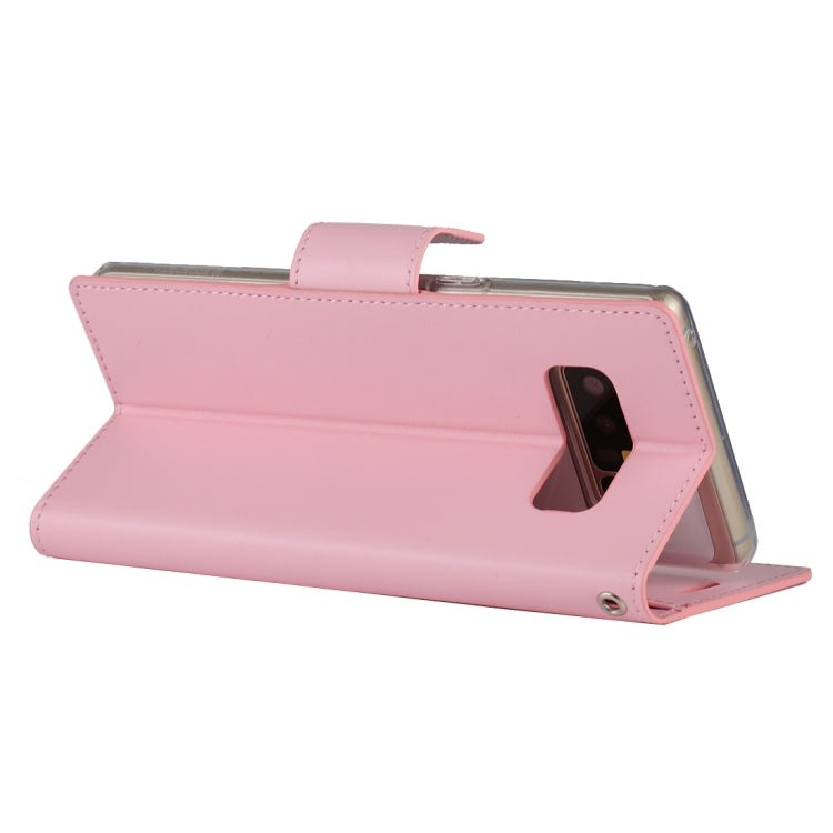 GOOSPERY SONATA DIARY for Galaxy Note 8 Business Style Magnetic Clasp Horizontal Flip Leather Case with Holder & Card Slots & Wallet