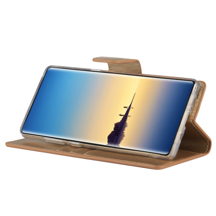 GOOSPERY SONATA DIARY for Galaxy Note 8 Business Style Magnetic Clasp Horizontal Flip Leather Case with Holder & Card Slots & Wallet