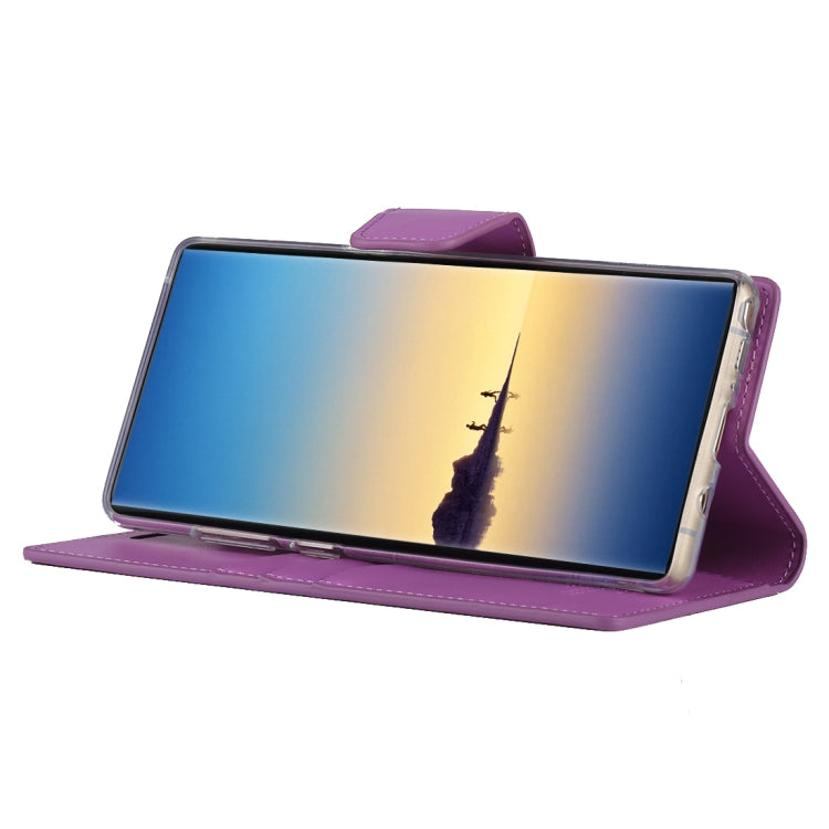 GOOSPERY SONATA DIARY for Galaxy Note 8 Business Style Magnetic Clasp Horizontal Flip Leather Case with Holder & Card Slots & Wallet