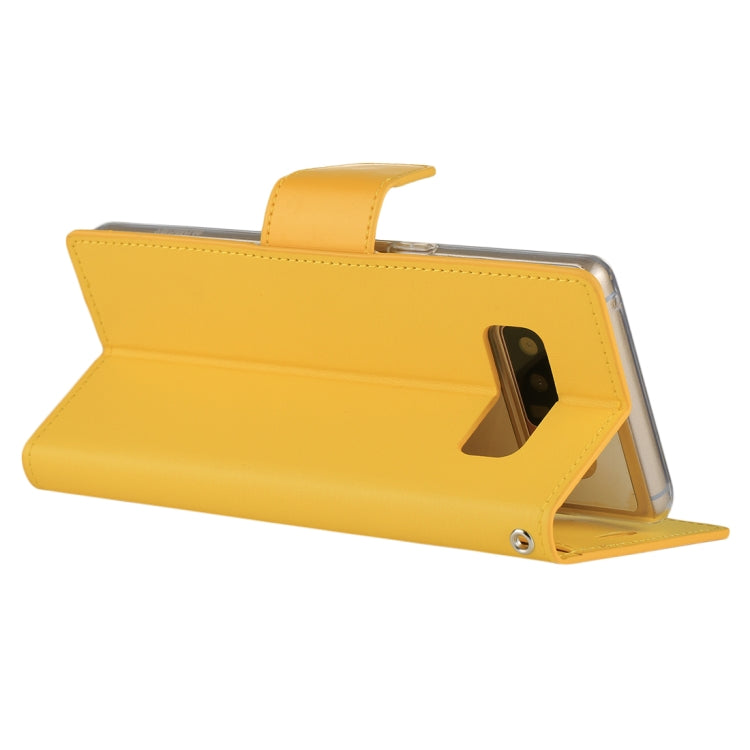 GOOSPERY SONATA DIARY for Galaxy Note 8 Business Style Magnetic Clasp Horizontal Flip Leather Case with Holder & Card Slots & Wallet