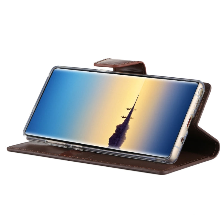 GOOSPERY SONATA DIARY for Galaxy Note 8 Business Style Magnetic Clasp Horizontal Flip Leather Case with Holder & Card Slots & Wallet