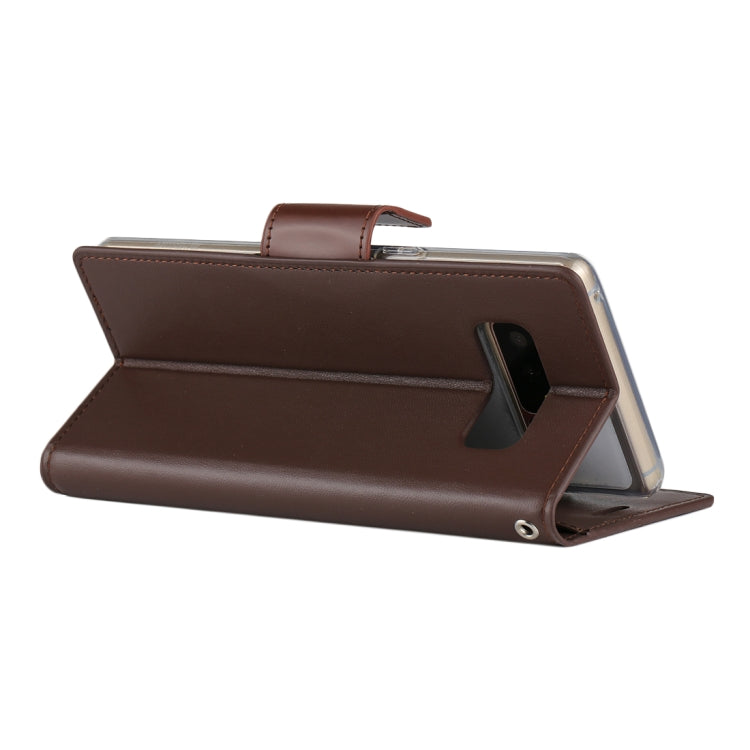 GOOSPERY SONATA DIARY for Galaxy Note 8 Business Style Magnetic Clasp Horizontal Flip Leather Case with Holder & Card Slots & Wallet