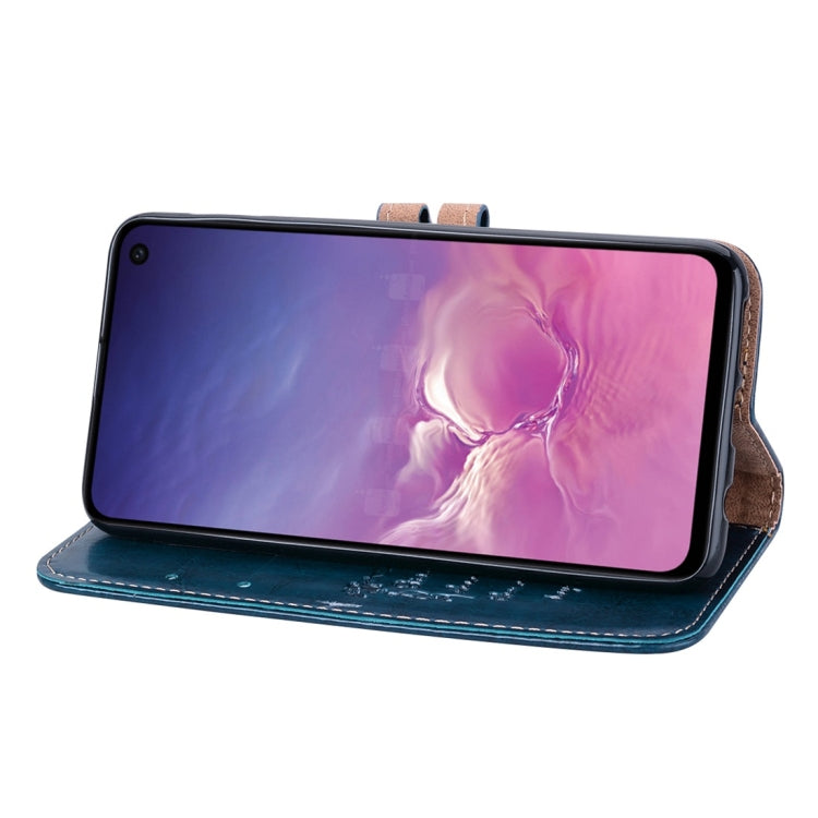 Business Style Oil Wax Texture Horizontal Flip Leather Case for Galaxy S10 E, with Holder & Card Slots & Wallet