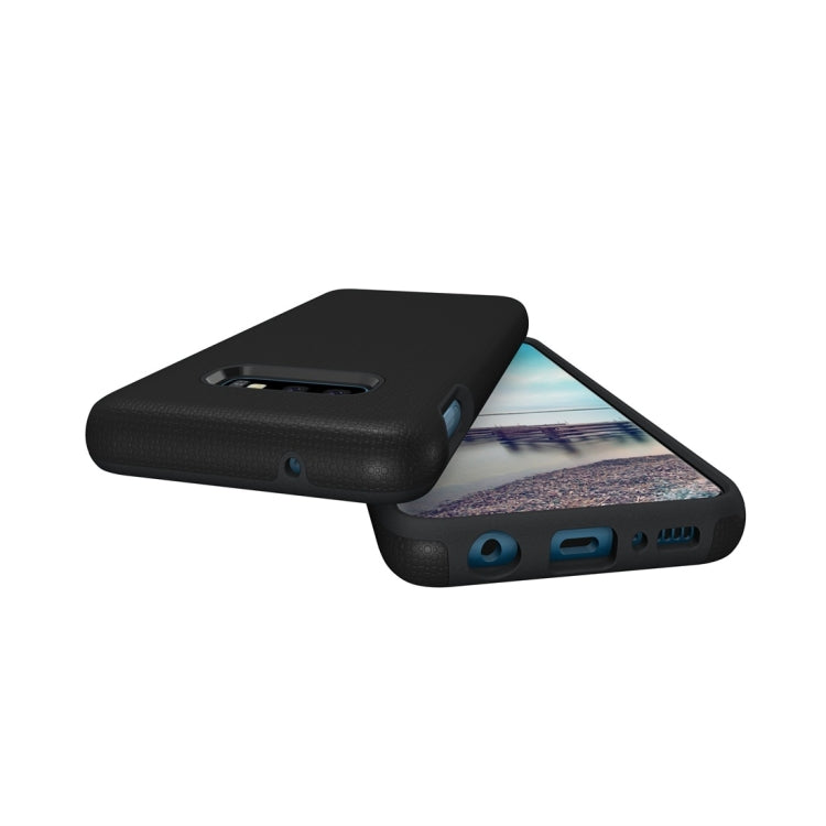 Anti-slip Armor Texture TPU + PC Case for Galaxy S10 E