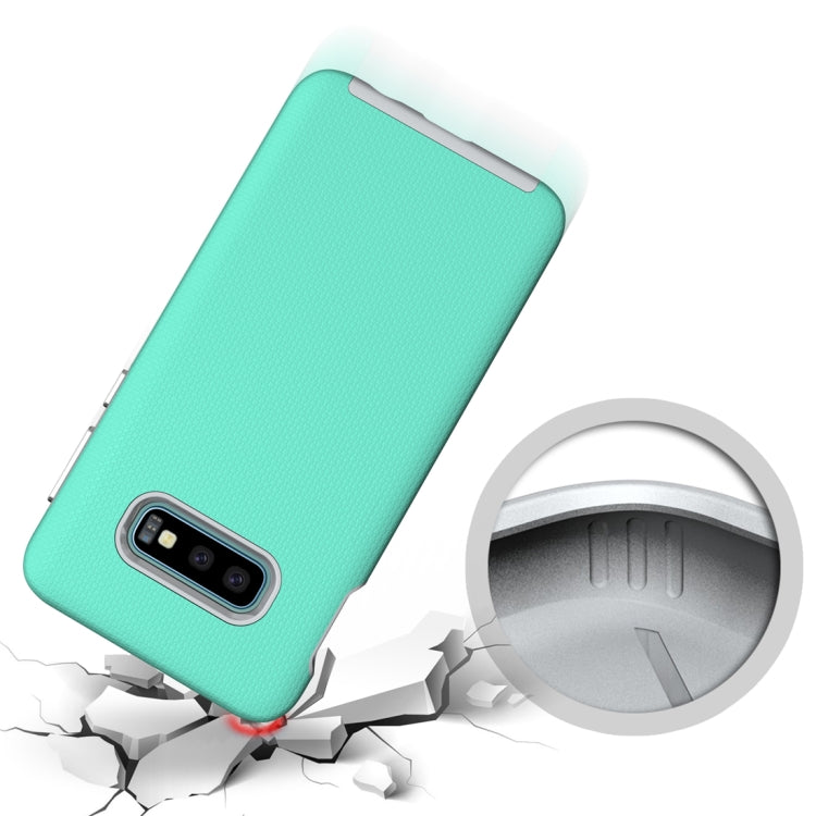 Anti-slip Armor Texture TPU + PC Case for Galaxy S10 E