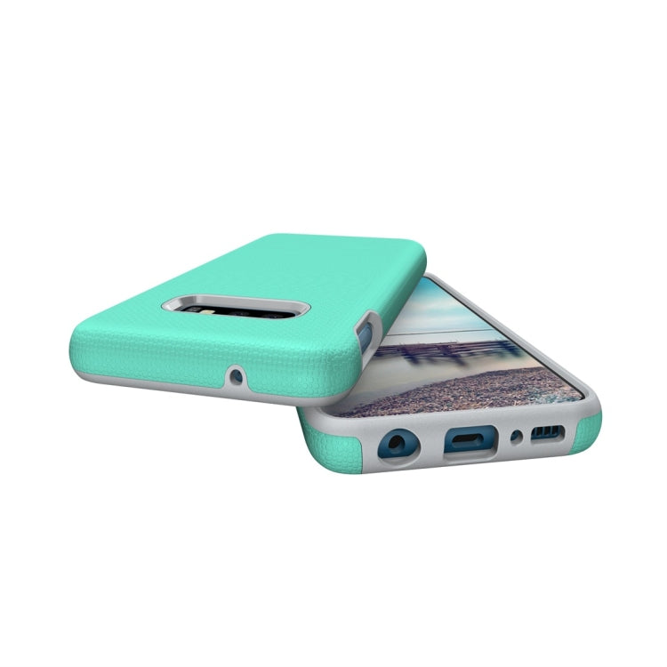 Anti-slip Armor Texture TPU + PC Case for Galaxy S10 E