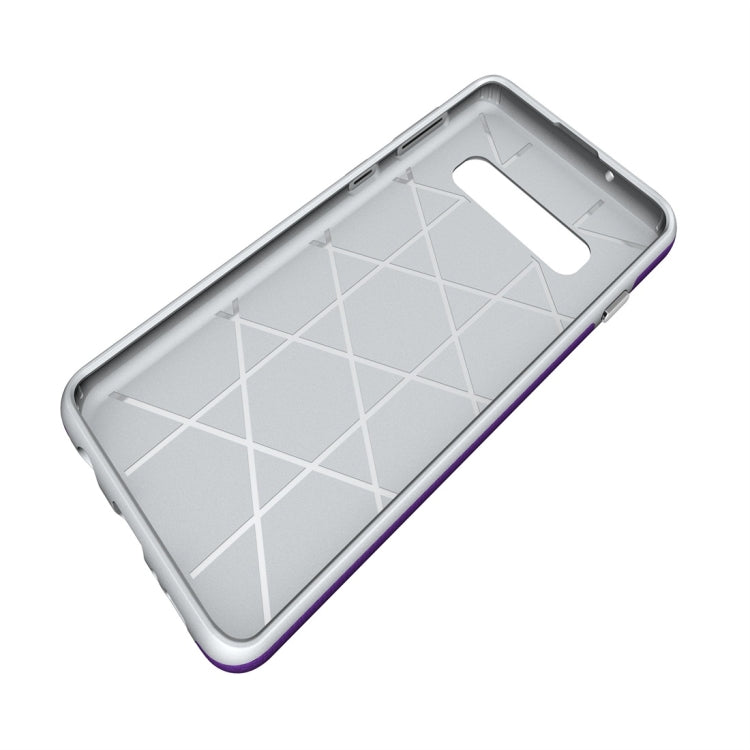Anti-slip Armor Texture TPU + PC Case for Galaxy S10