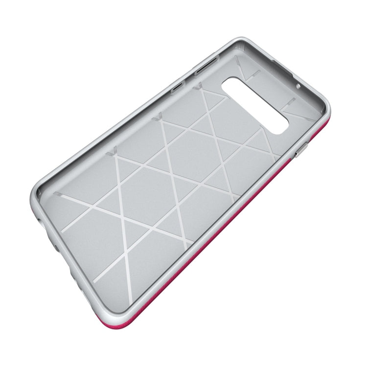 Anti-slip Armor Texture TPU + PC Case for Galaxy S10
