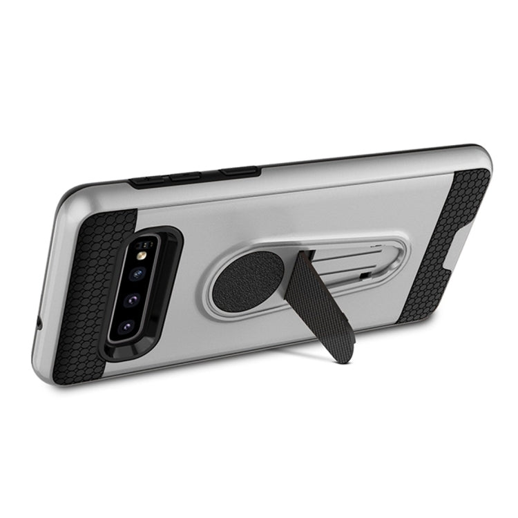 Shockproof Armor TPU + PC Protective Case for Galaxy S10 Plus, with Holder