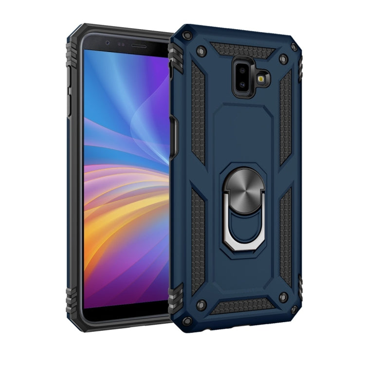 Armor Shockproof TPU + PC Protective Case for Galaxy J6 Plus, with 360 Degree Rotation Holder