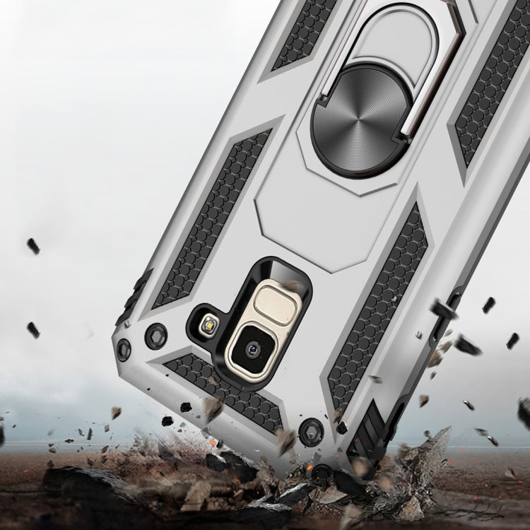 Armor Shockproof TPU + PC Protective Case for Galaxy J6 (2018), with 360 Degree Rotation Holder
