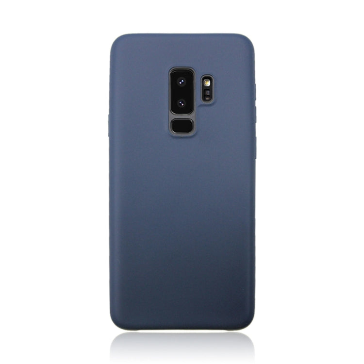 For Galaxy S9+ Pure Color TPU Dropproof Protective Back Cover Case