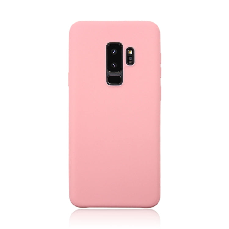 For Galaxy S9+ Pure Color TPU Dropproof Protective Back Cover Case