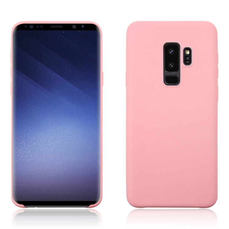 For Galaxy S9+ Pure Color TPU Dropproof Protective Back Cover Case