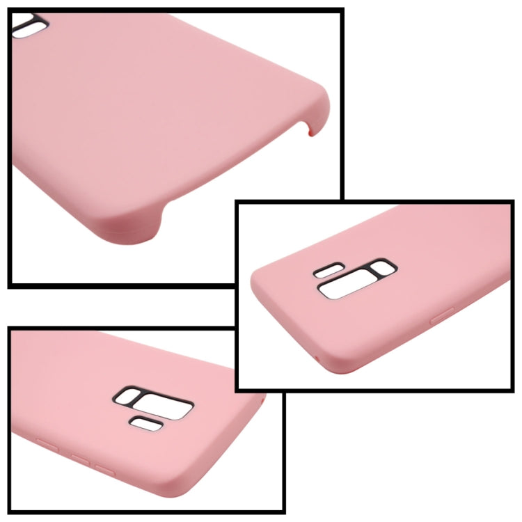 For Galaxy S9+ Pure Color TPU Dropproof Protective Back Cover Case