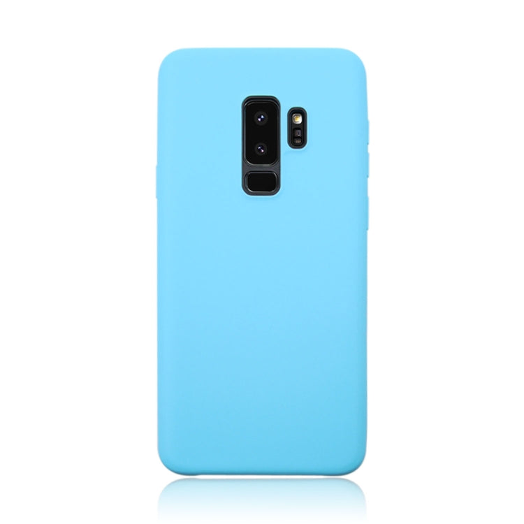 For Galaxy S9+ Pure Color TPU Dropproof Protective Back Cover Case