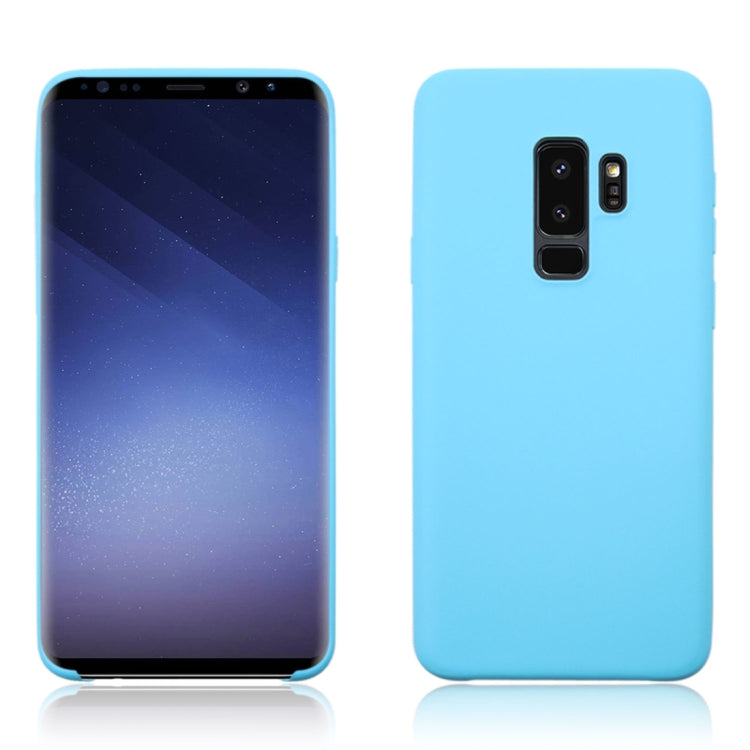 For Galaxy S9+ Pure Color TPU Dropproof Protective Back Cover Case