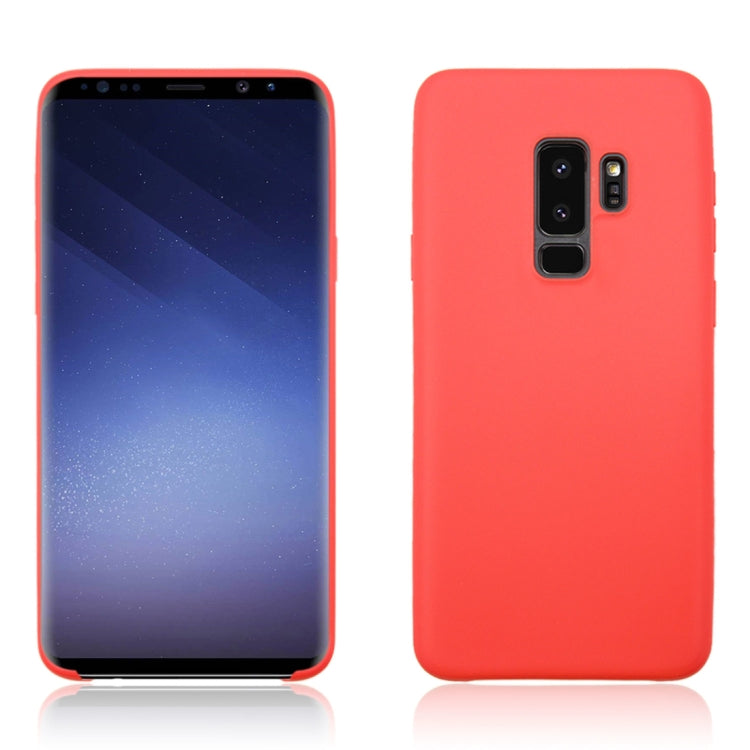 For Galaxy S9+ Pure Color TPU Dropproof Protective Back Cover Case