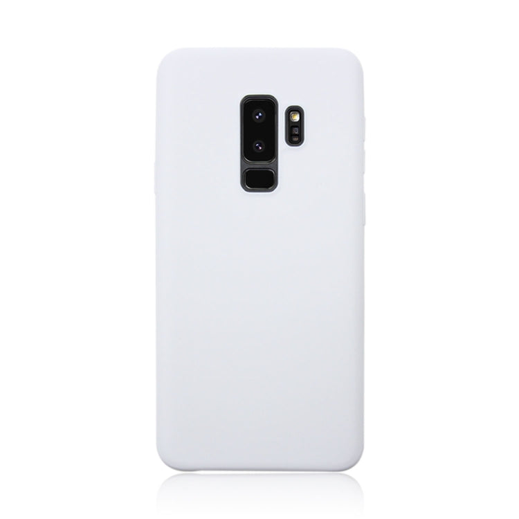 For Galaxy S9+ Pure Color TPU Dropproof Protective Back Cover Case