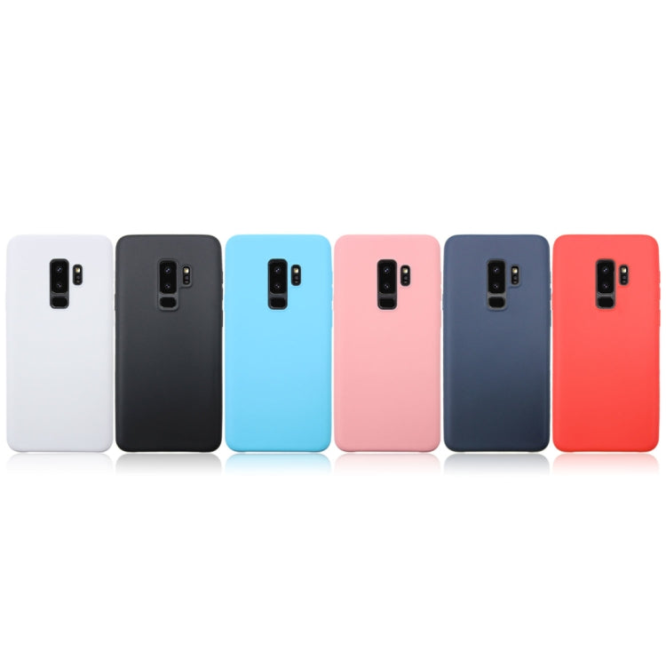 For Galaxy S9+ Pure Color TPU Dropproof Protective Back Cover Case