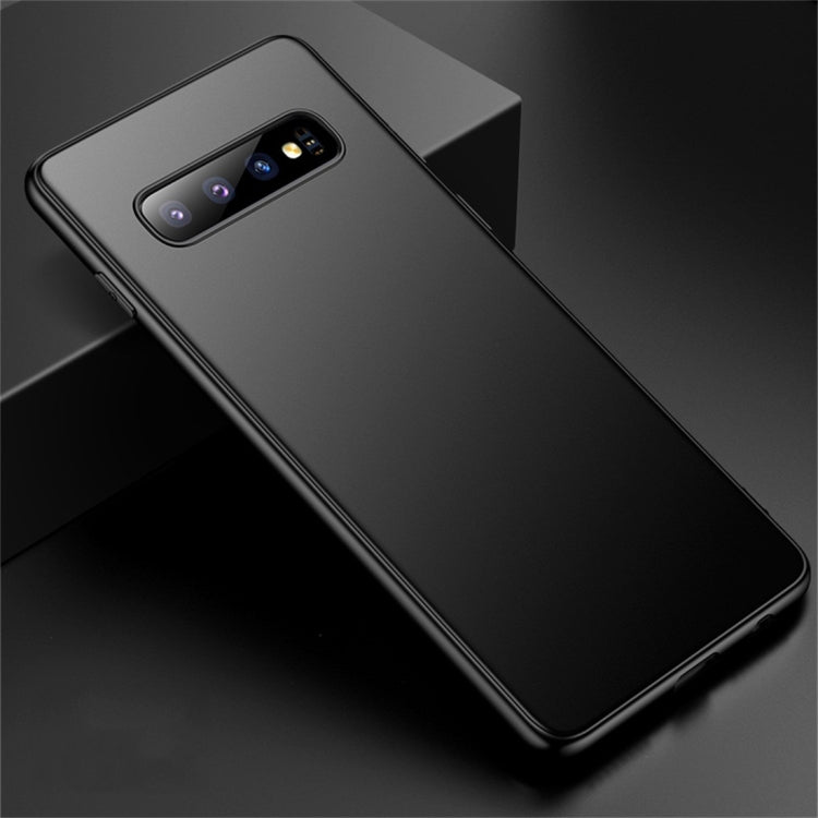 CAFELE Ultra-thin Frosted Soft TPU Protective Case for Galaxy S10 Plus (Black)