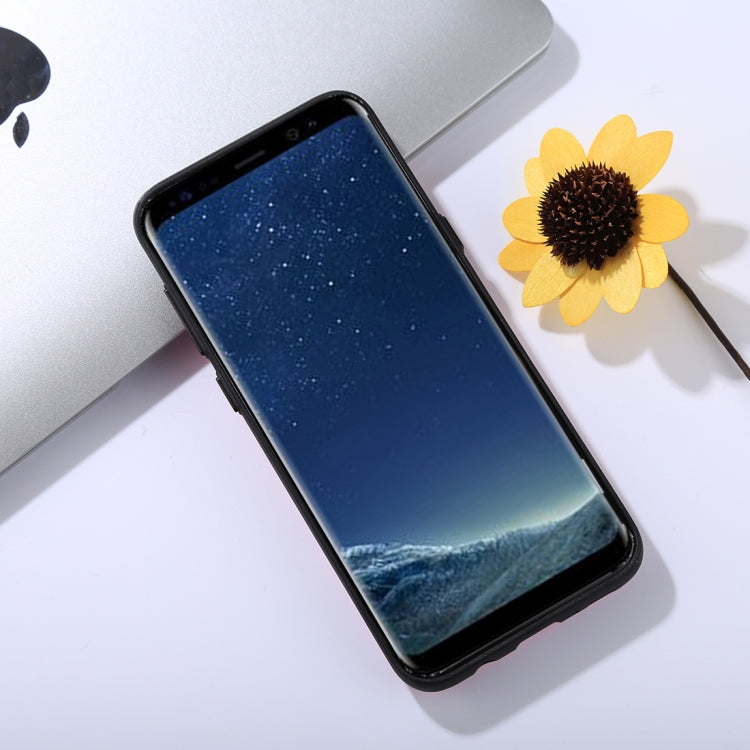 GOOSPERY for Galaxy S8+ / G955 TPU + PC Sky Slide Bumper Protective Back Case with Card Slots