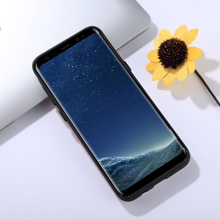 GOOSPERY for Galaxy S8+ / G955 TPU + PC Sky Slide Bumper Protective Back Case with Card Slots