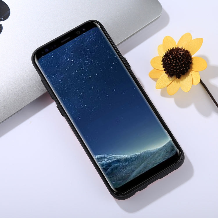 GOOSPERY for Galaxy S8+ / G955 TPU + PC Sky Slide Bumper Protective Back Case with Card Slots