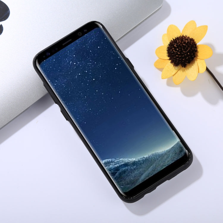 GOOSPERY for Galaxy S8+ / G955 TPU + PC Sky Slide Bumper Protective Back Case with Card Slots