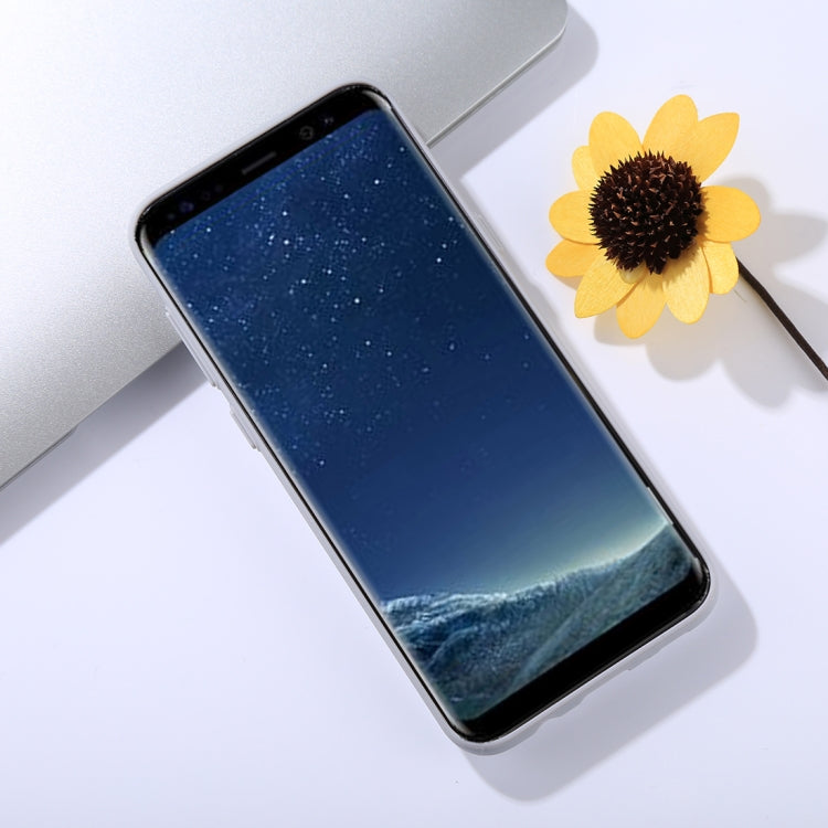 GOOSPERY for Galaxy S8+ / G955 TPU + PC Sky Slide Bumper Protective Back Case with Card Slots