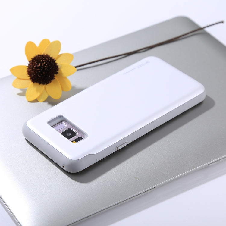 GOOSPERY for Galaxy S8+ / G955 TPU + PC Sky Slide Bumper Protective Back Case with Card Slots