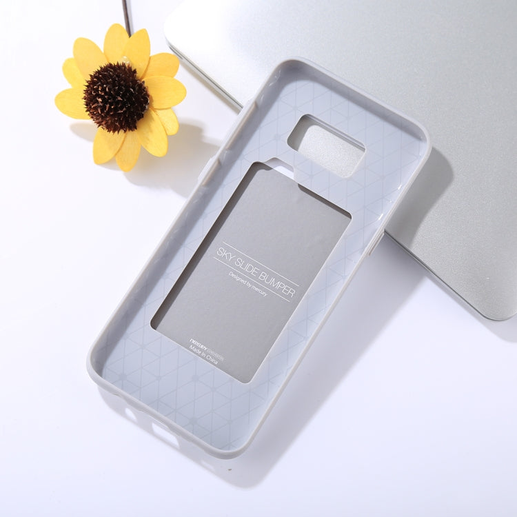 GOOSPERY for Galaxy S8+ / G955 TPU + PC Sky Slide Bumper Protective Back Case with Card Slots