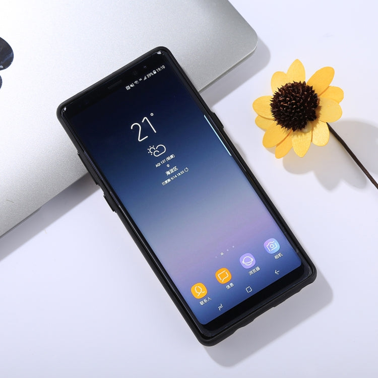 GOOSPERY for Galaxy Note 8 / N950 TPU + PC Sky Slide Bumper Protective Back Case with Card Slots